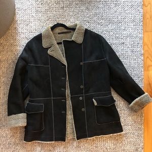 Paul Stuart shearling coat